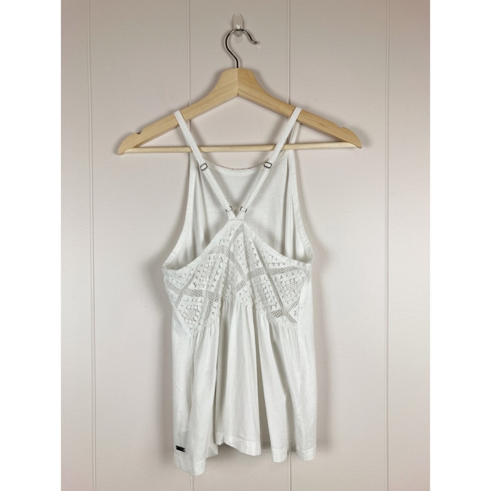 Roxy | Lace Inset Halter Top - Picture 2 of 7